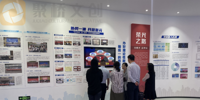 國企紅色黨建文化長廊設(shè)計案例，如何融入企業(yè)文化特色？