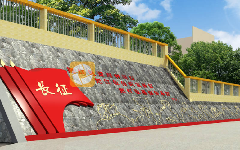 紅色展廳設(shè)計
